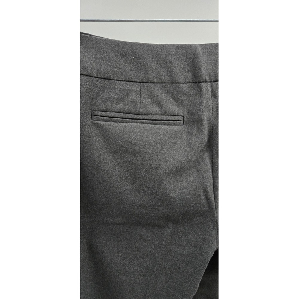 Liz Claiborne Women's Dress Pants Size 6 Audra Gray Straight Mid Rise - Picture 5 of 14